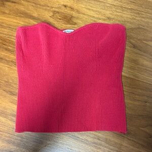 Reformation Jenni Strapless Knit Top